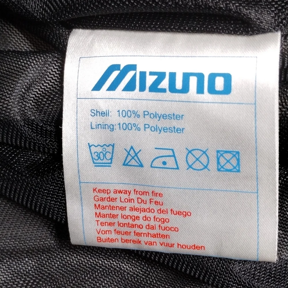 Mizuno Men's Classic Black Windbreaker Size (XL)